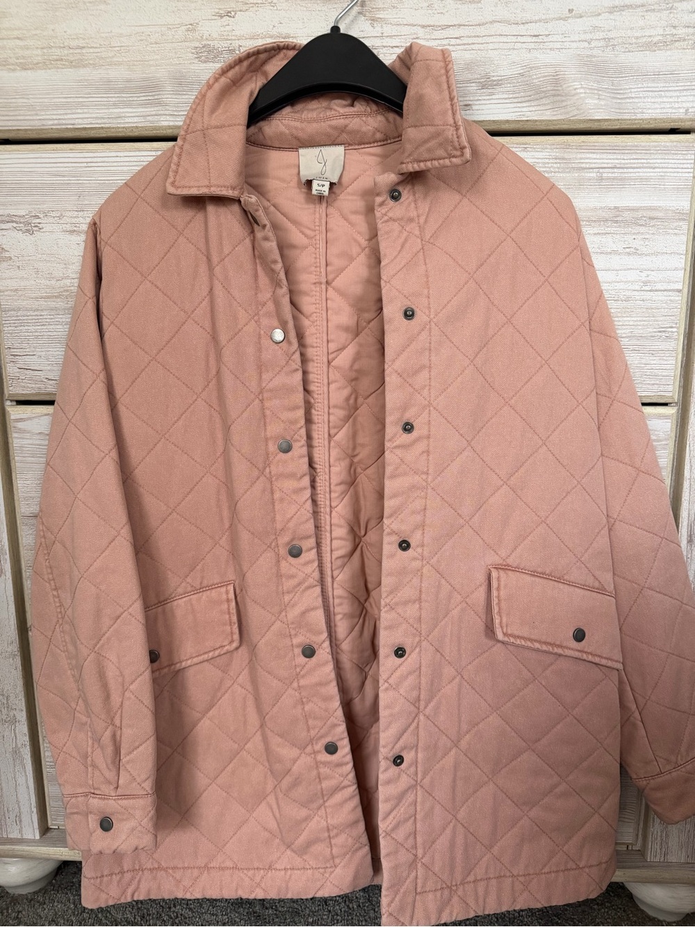 Joie Women’s Quilted Button-Up Jacket
